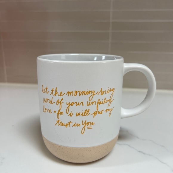 Encouraging Verse Christian Bible Neutral Coffee Mug - Picture 1 of 5